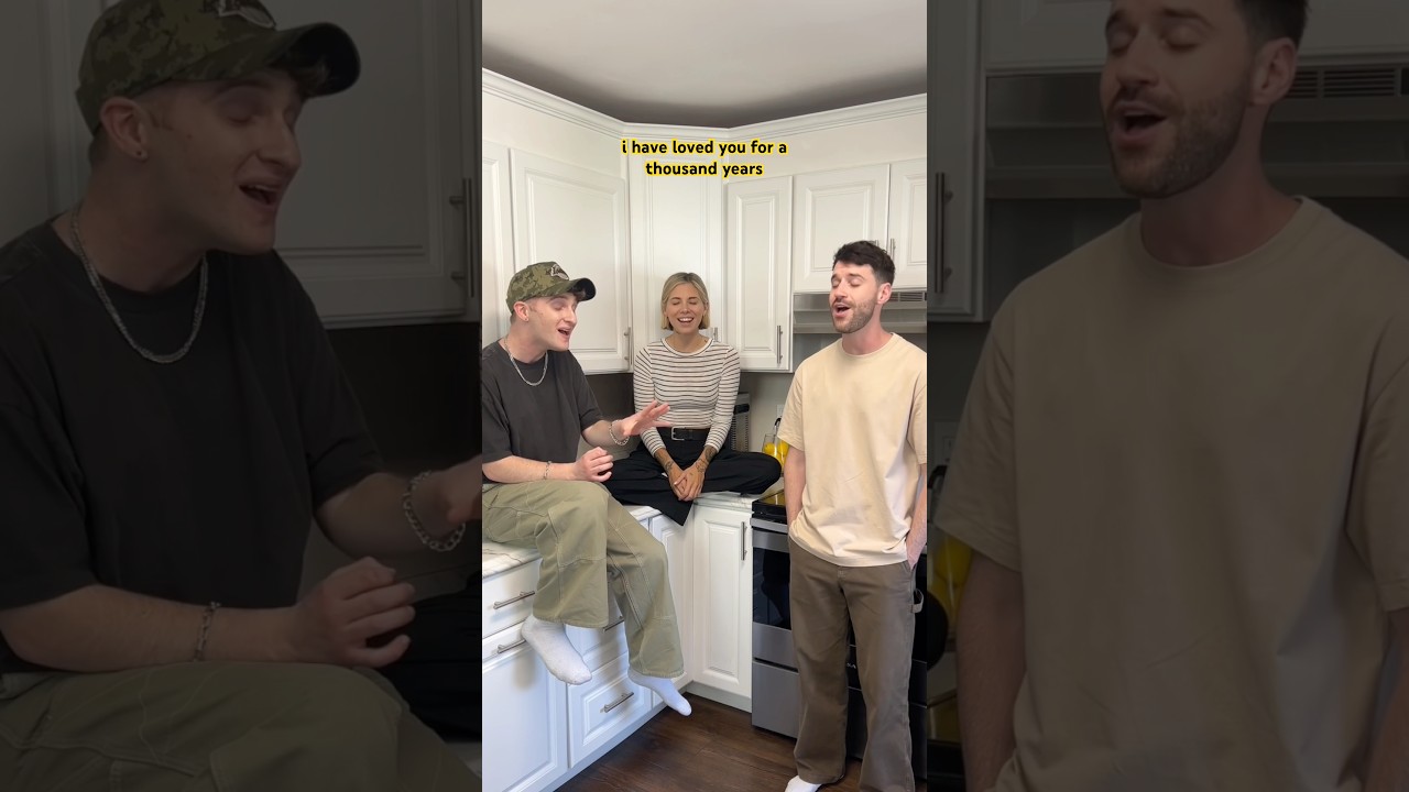 A Thousand Years - @ChristinaPerri Anthony Gargiula & @JonathanTilkinOfficial #singing #sing