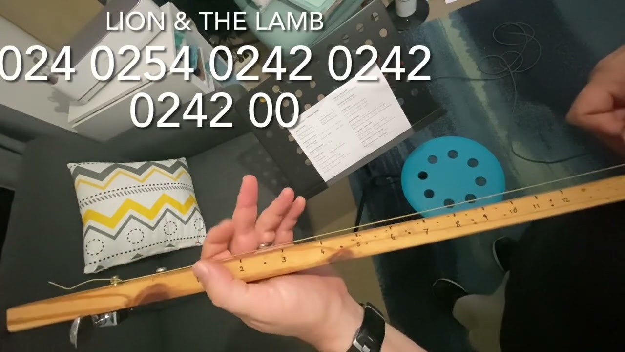 A couple of Canjo songs with the notes