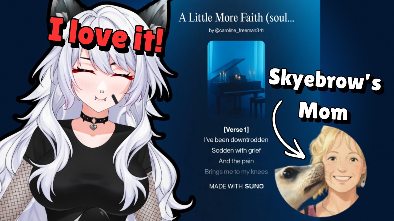 Skyebrow's Mom Made A Song... So I Had to React! Lustlynx Reacts