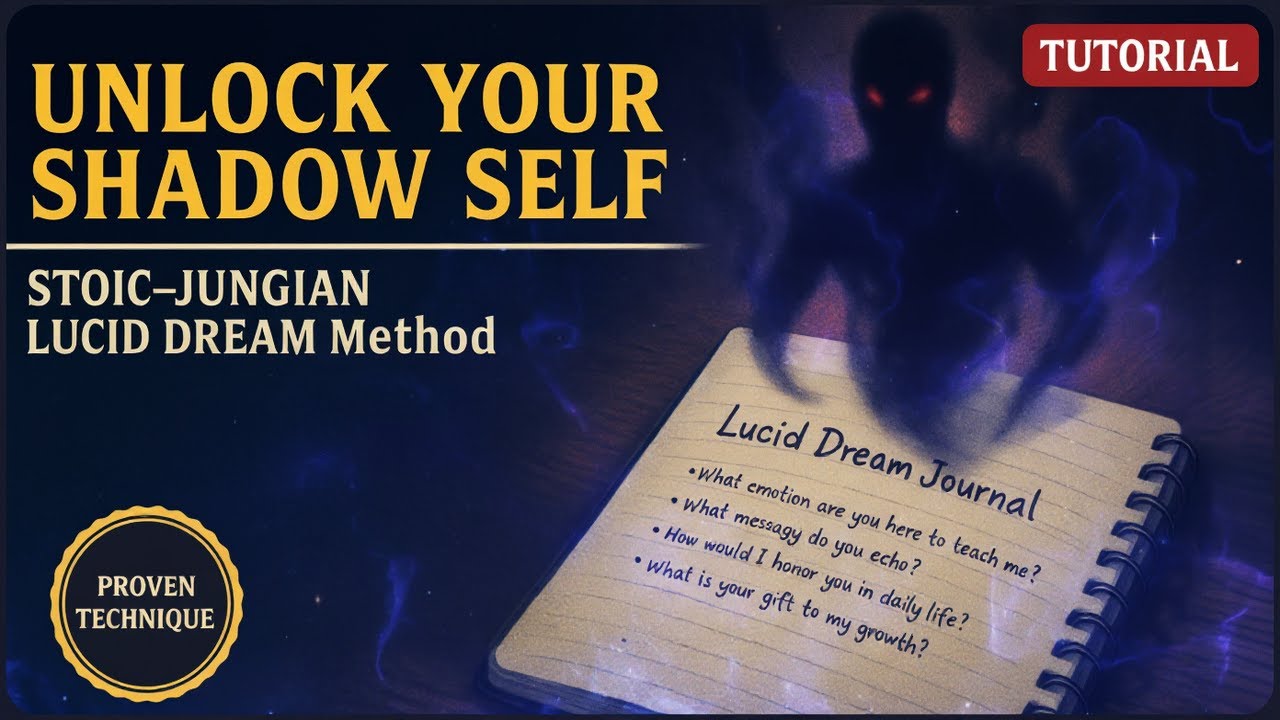 Nightly Shadow Dialogue:  Stoic-Jungian Lucid Dream Journal Tutorial