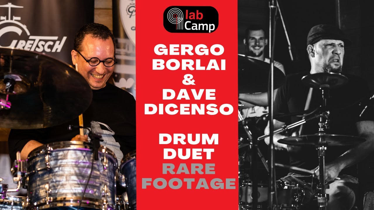 Gergo Borlai & Dave DiCenso jamming to Chameleon at lab camp 2023