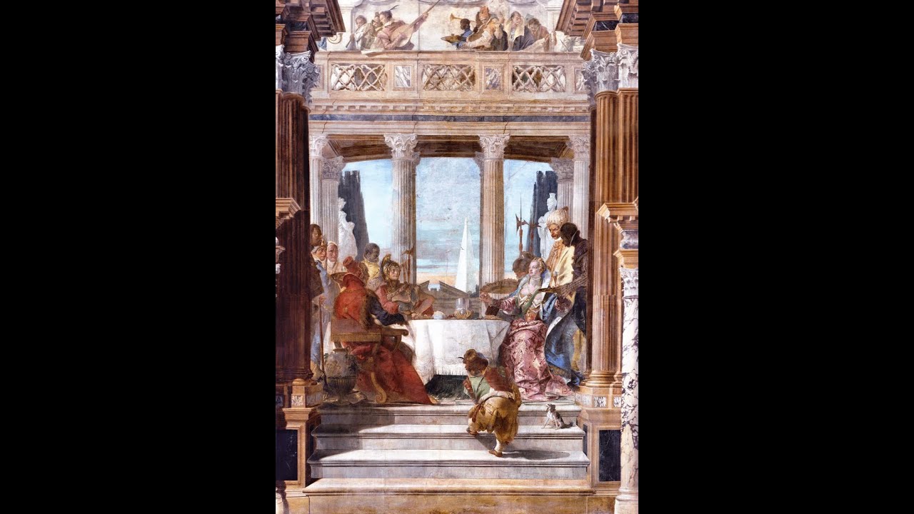 Banchetto di Antonio e Cleopatra, di Giambattista Tiepolo