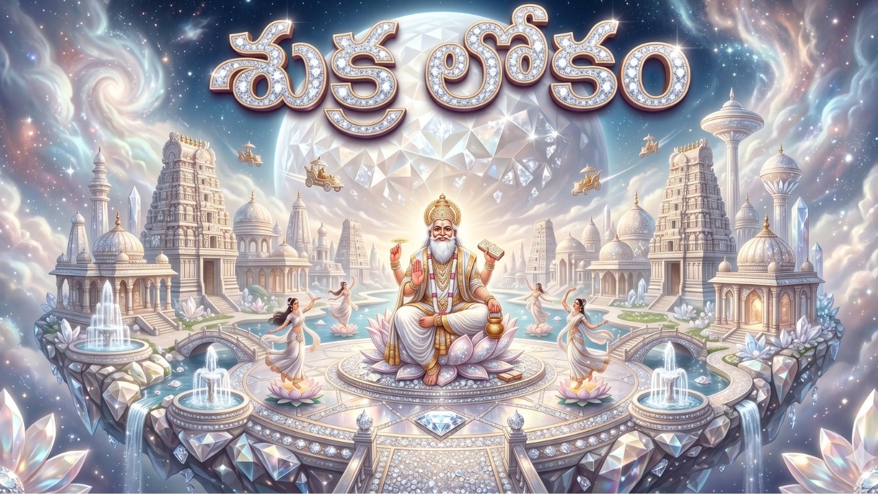 13 శుక్ర లోకం ఎలా ఉంటుంది? Shukra lokam hindu cosmic secret #mahabharatam #bhakti #chaganti