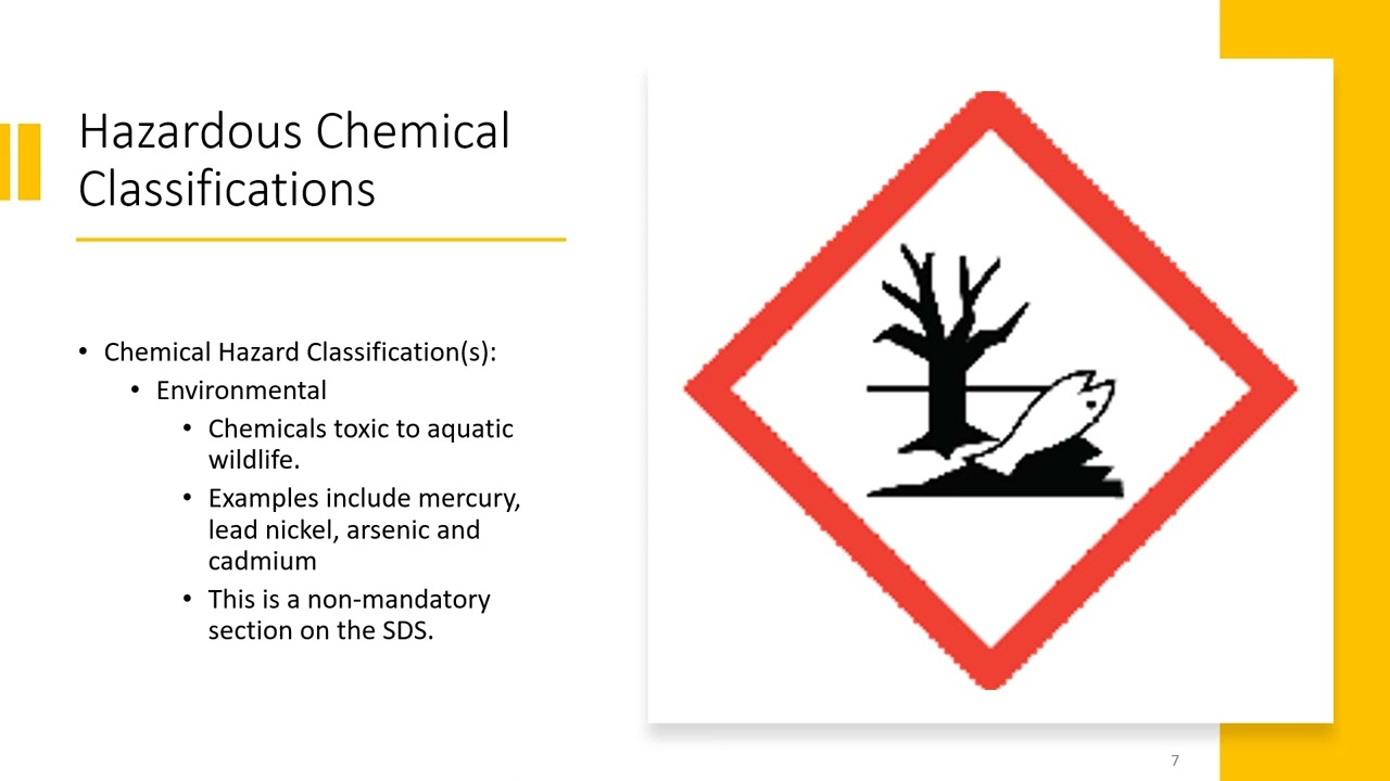 Episode 10   Hazardous Chemical Classifications