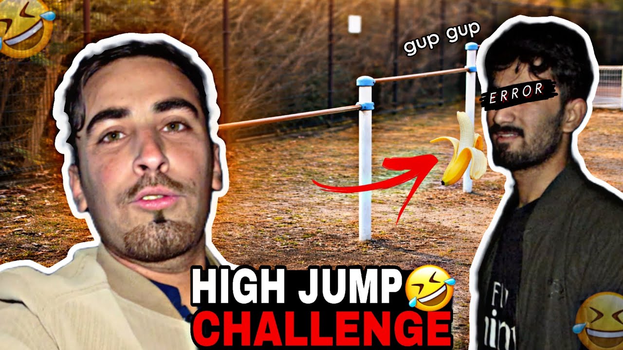 Dost ki sath high jump 🦘 challenge full vlog😁