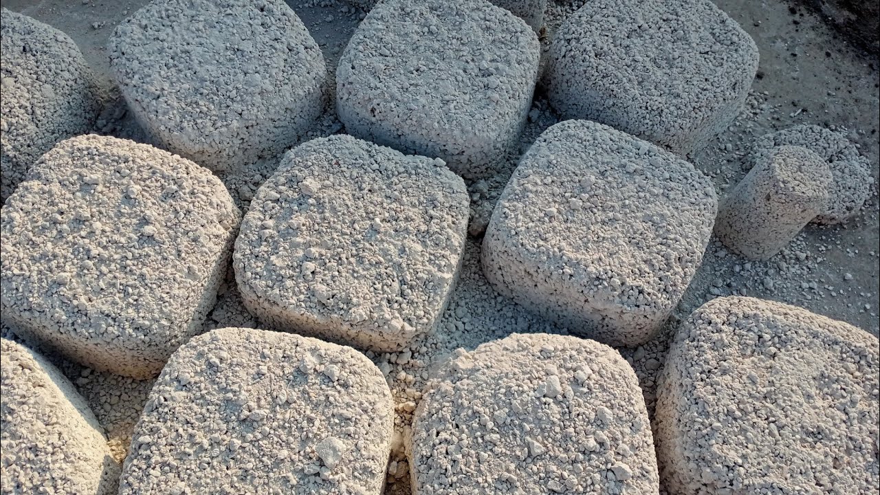 ASMR: Full Dusty ❣️ Crunchy White Stoney Texture Crumbling on Floor#asmr #crushing #relaxingsounds