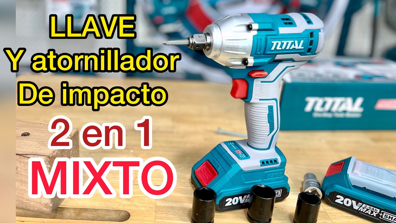 Atornillador y llave de impacto TOTAL - llave hexagonal de impacto