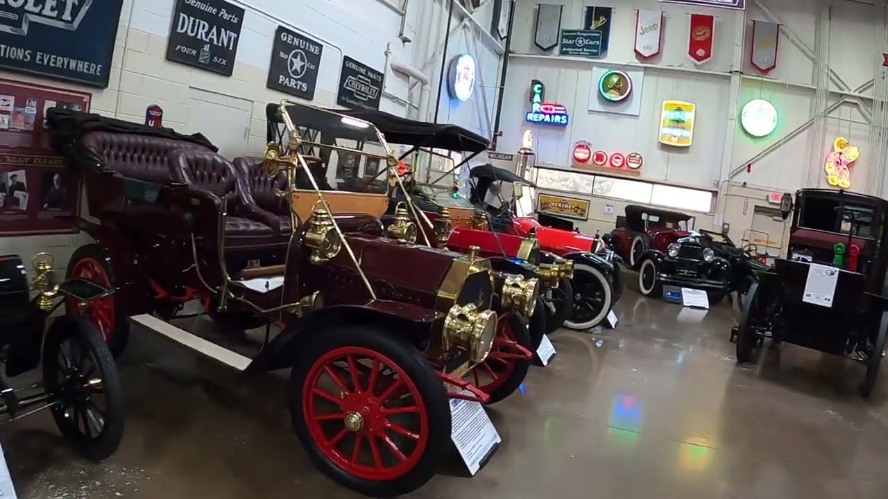 Stahl Auto Museum Part 1  New Baltimore Michigan  The loudest Museum on earth