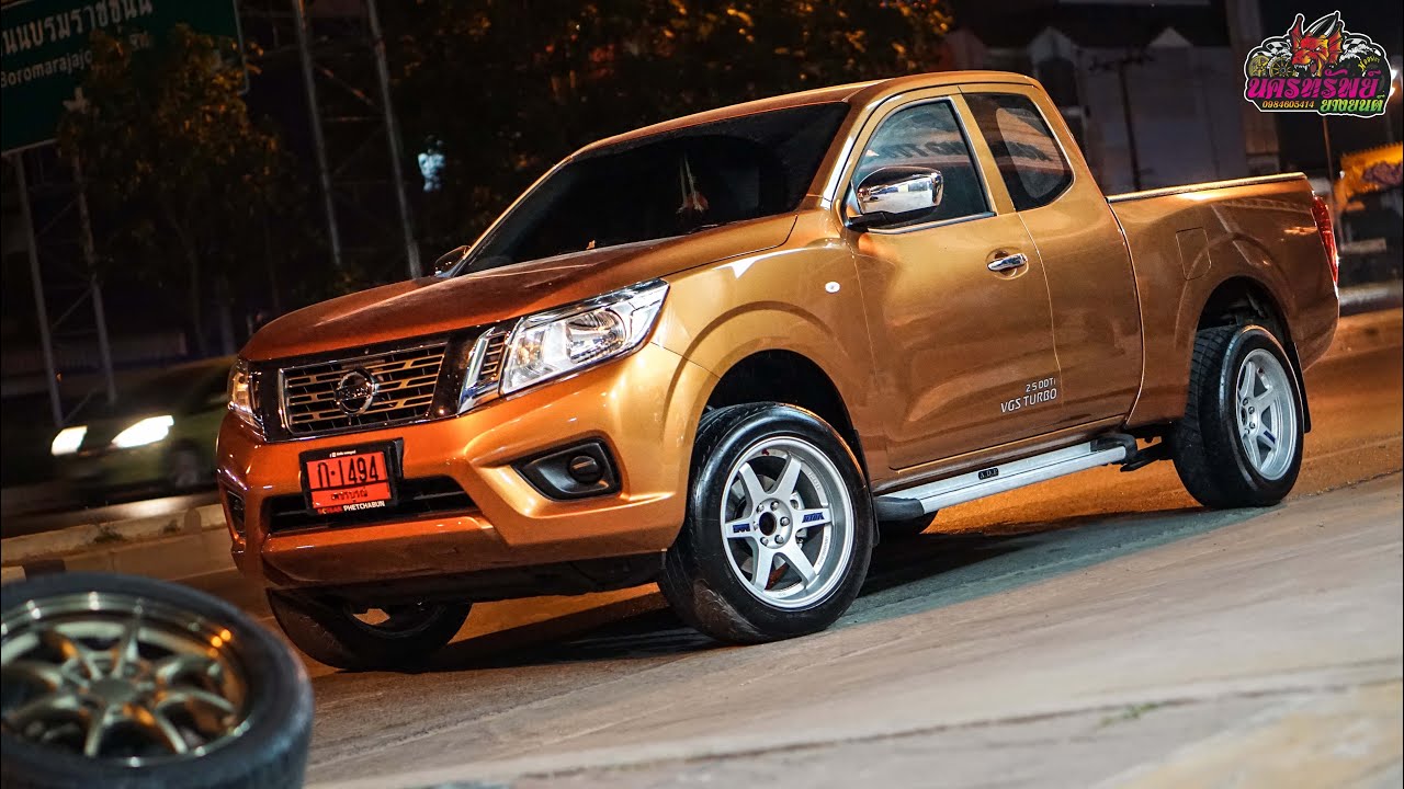 Nissan Navara ล้อTe37 18x9 5 et25 ยาง 255/55r18