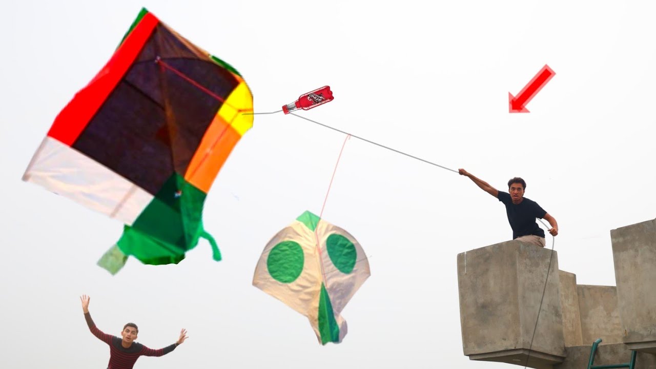 2 New Kite Buy & Pakistani Kite Catch Moti Door | Kite Flying Umar