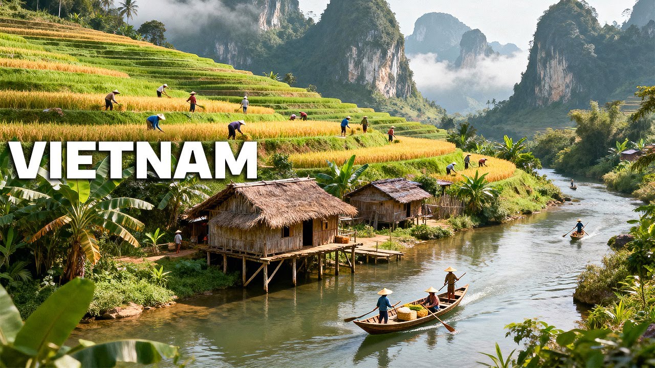 VIETNAM: I Paesaggi Più Impressionanti del Sud-est Asiatico | Documentario di Viaggio 4K