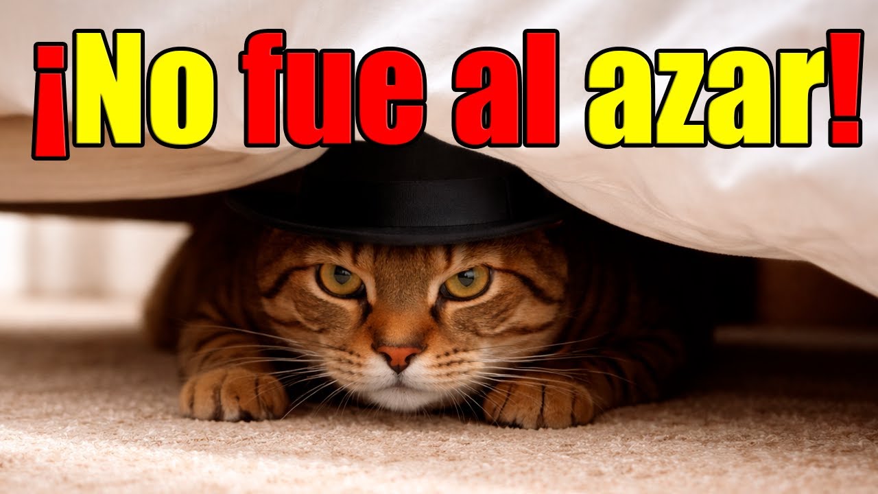 Cómo convencer a un gato asustado de salir de su escondite (según un gato) 🐱