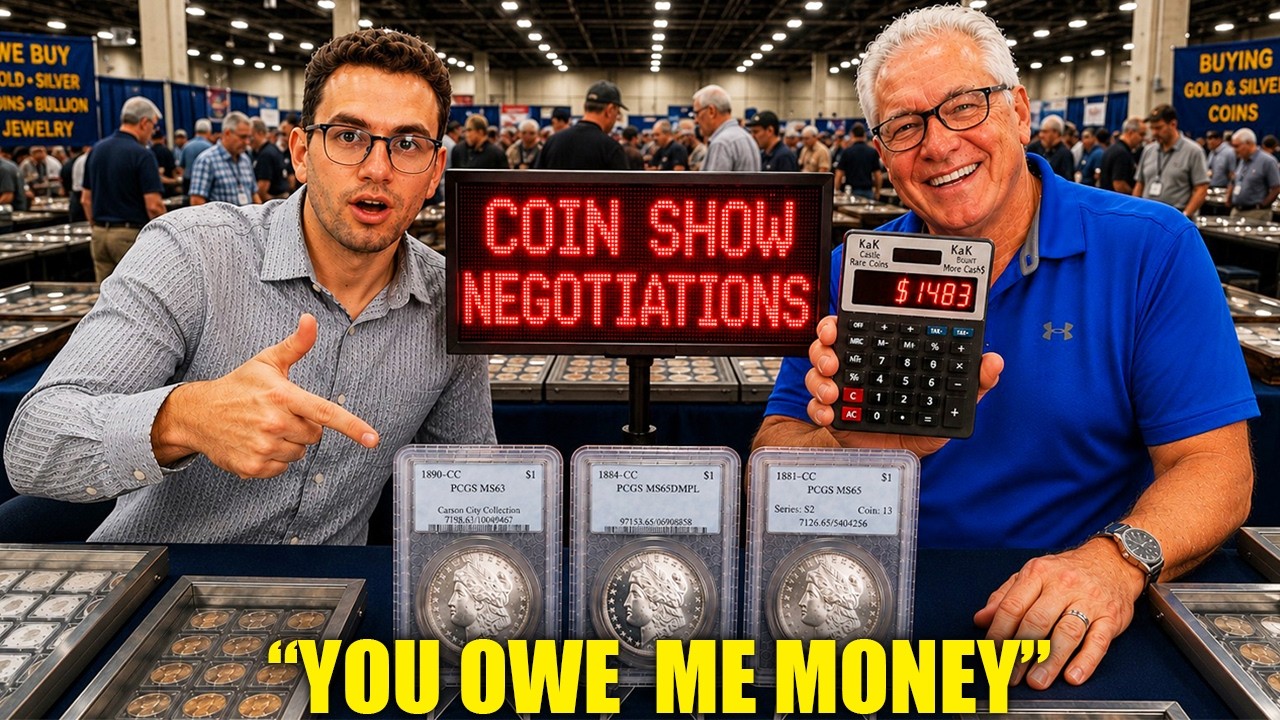 Coin Dealers NEGOTIATE HIGH END Rare Coins!