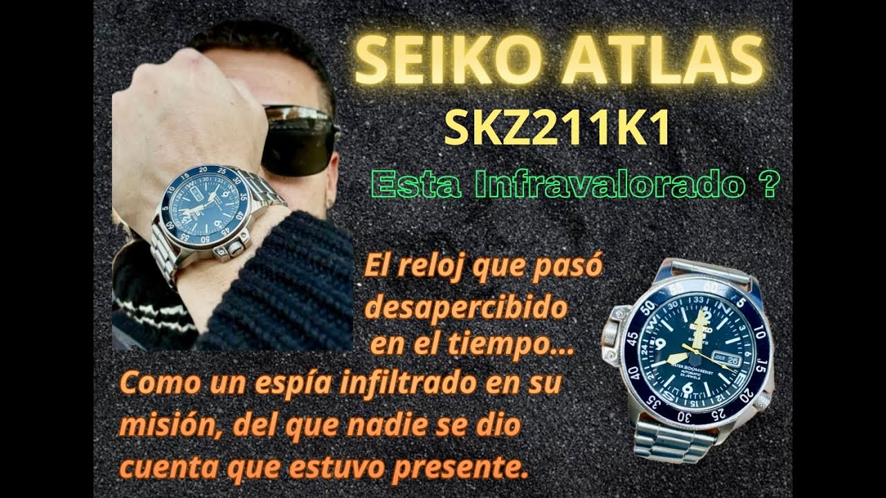 SEIKO ATLAS - SKZ211K1