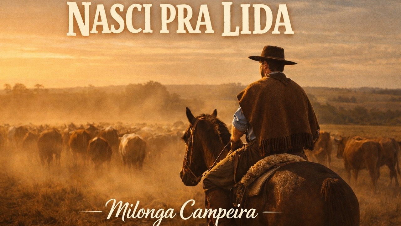 Nasci Pra Lida | Milonga Campeira Gaúcha | Lançamento