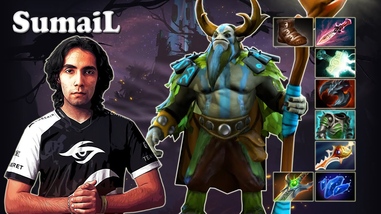 SumaiL - Nature's Prophet Midlane | Dota 2 7.30e Gameplay