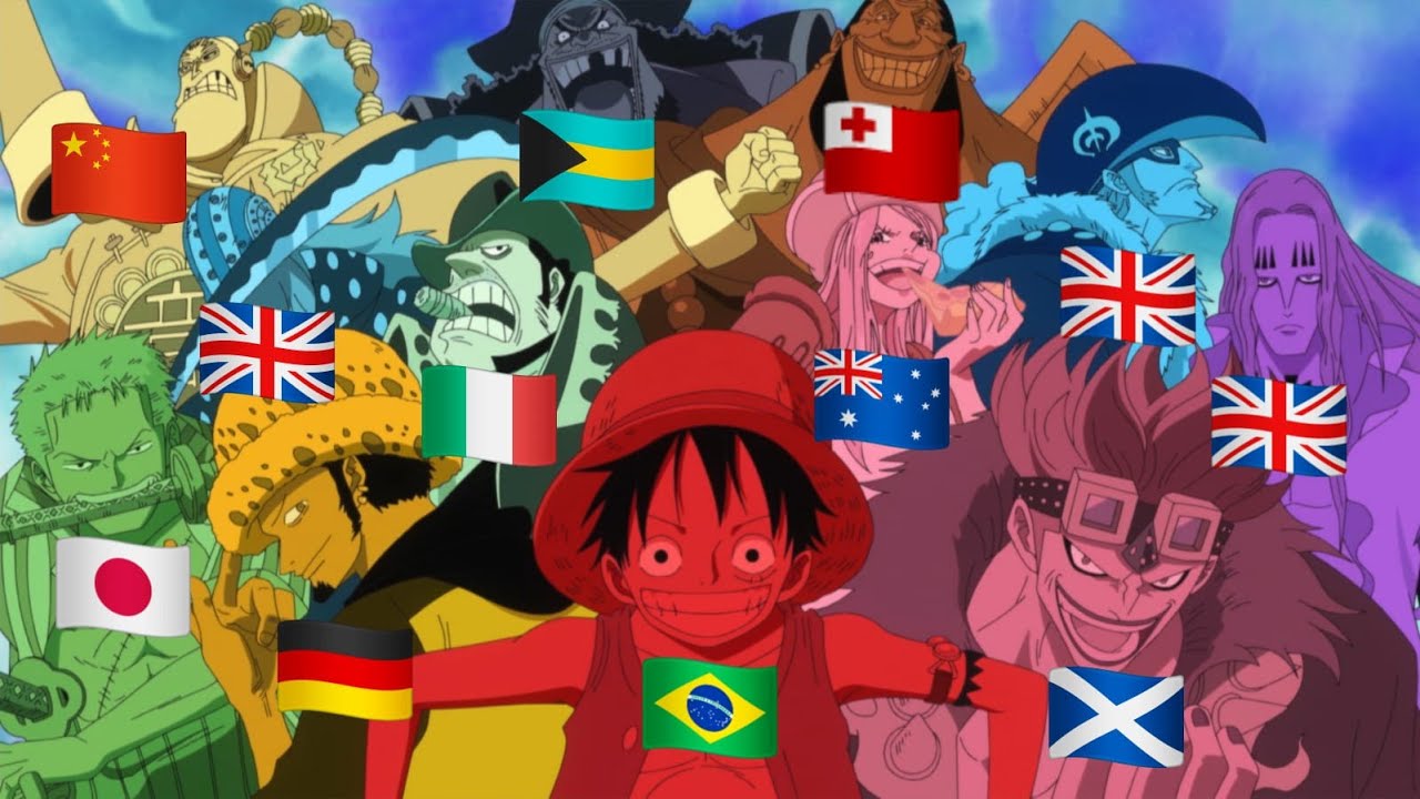 ChatGPT guesses the nationalities of One Piece Characters