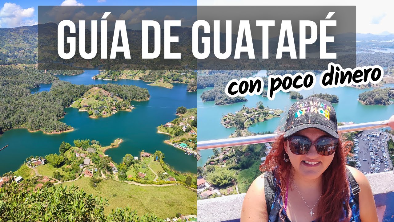 Guía de GUATAPÉ BARATO 🇨🇴  | Qué hacer y cómo llegar desde Medellín | Visita a la Piedra del Peñol