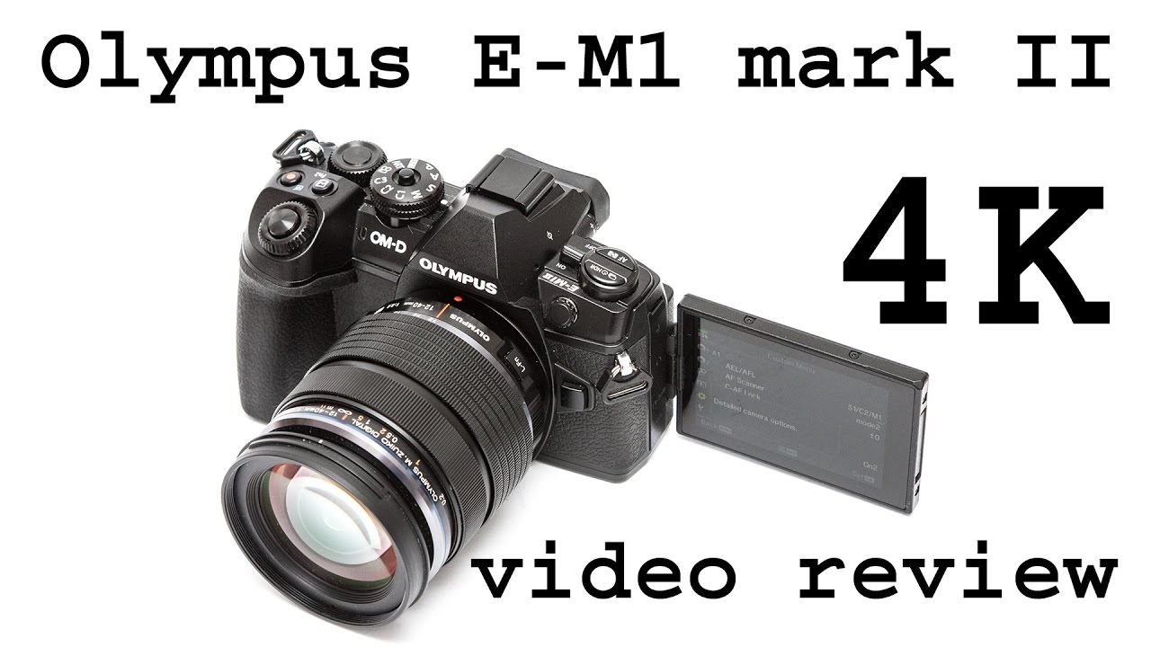Olympus E-M1 mark II as video recording camera (review)