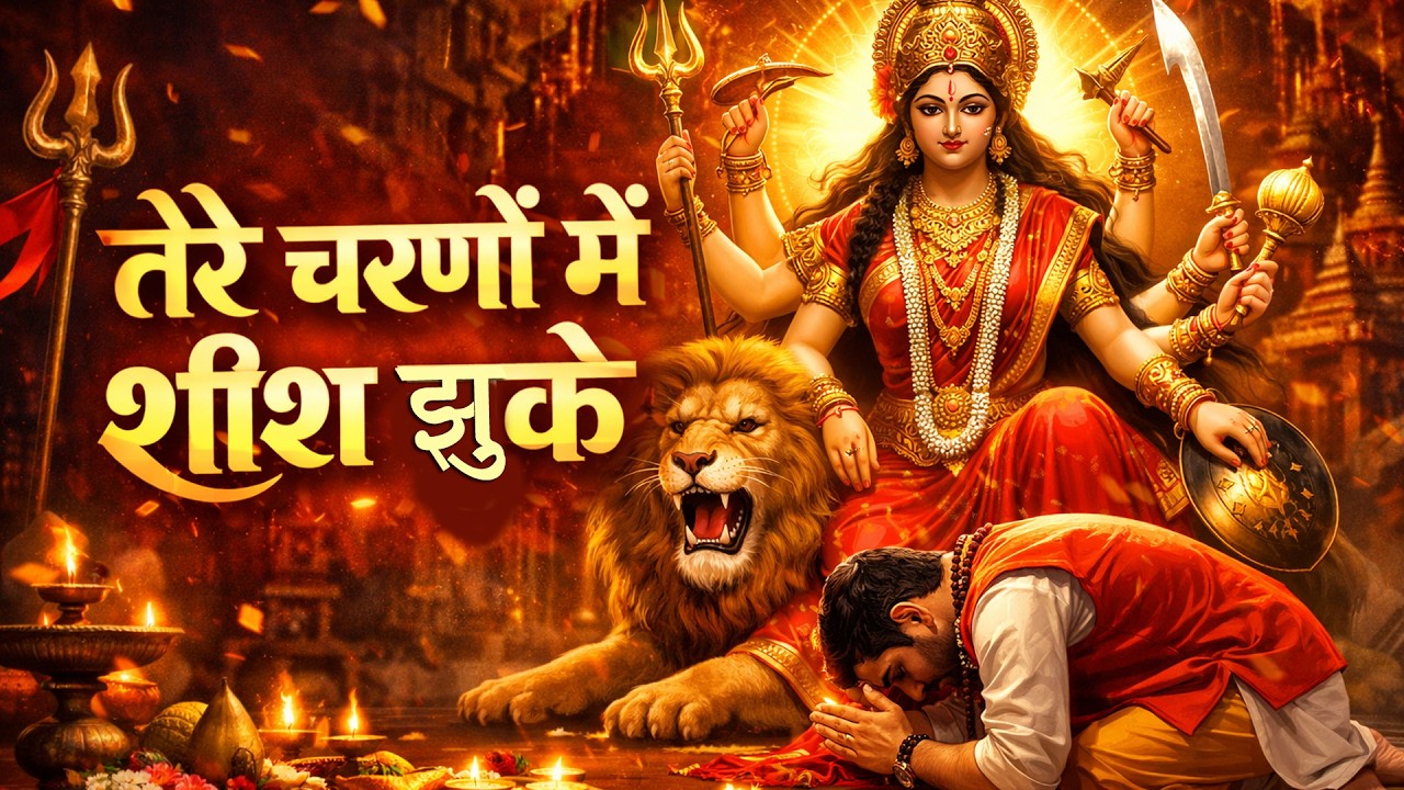 Tere Charno Mein Sheesh Jhuke | तेरे चरणों में शीश झुके | Emotional Mata Rani Bhajan | Jai Mata Di