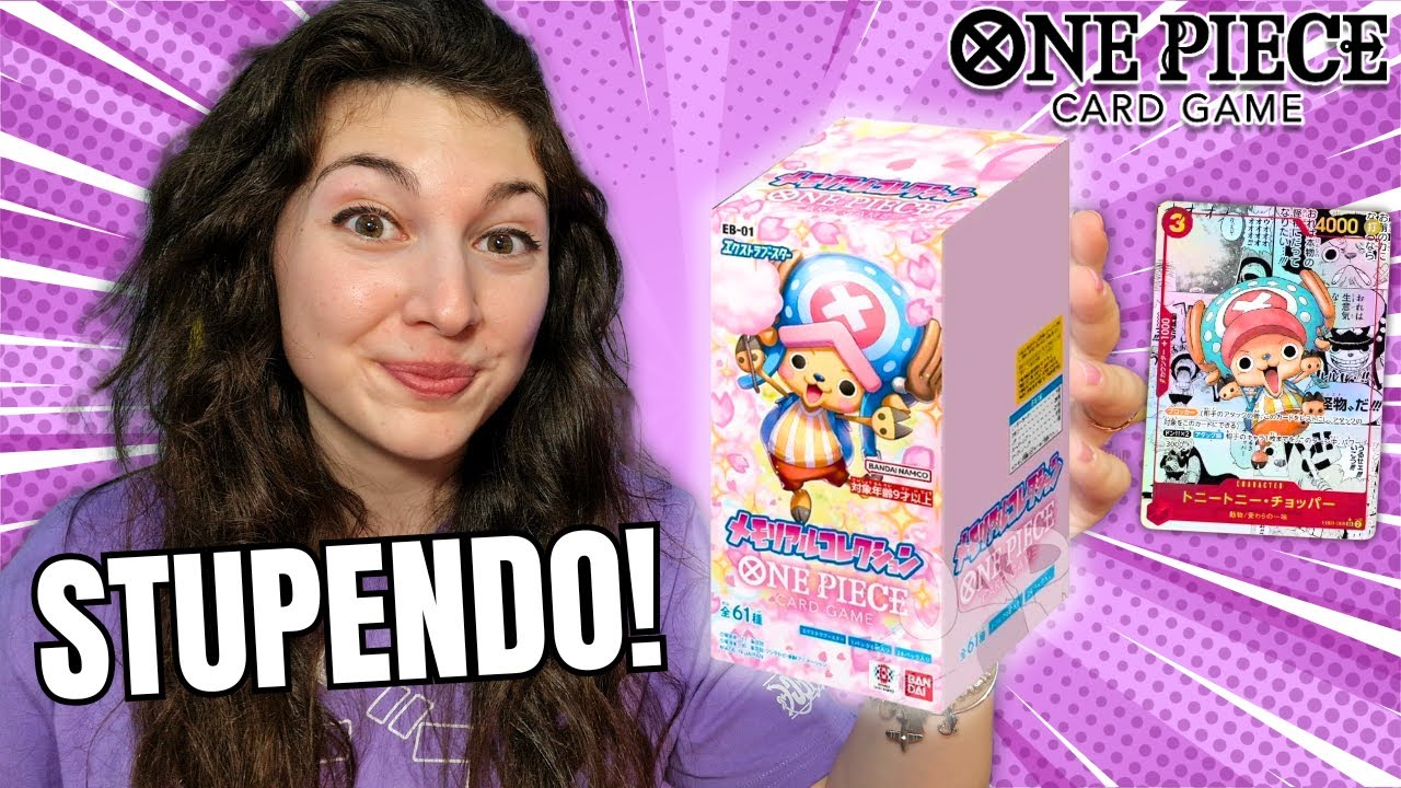 Apro il NUOVO set EB-01 di ONE PIECE CARD GAME ed è assurdo!!