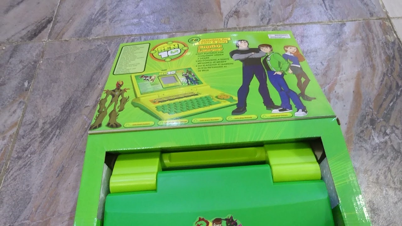 Be 10 English Learning Laptop Ben 10 Toys Orignal