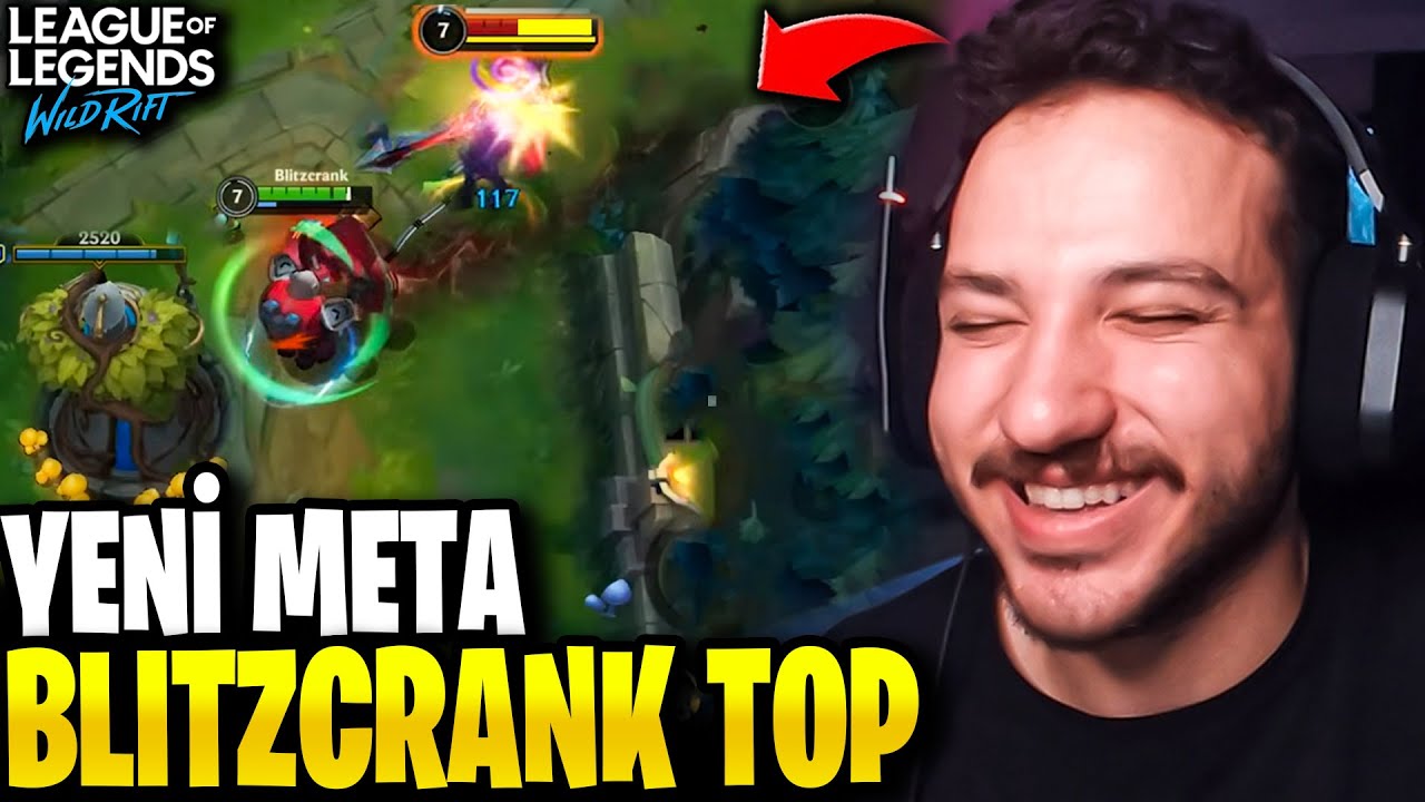 ÇİN METASI BLITZCRANK TOP GÖRÜNCE ÇOK ŞAŞIRCAKSINIZ | Creed WR