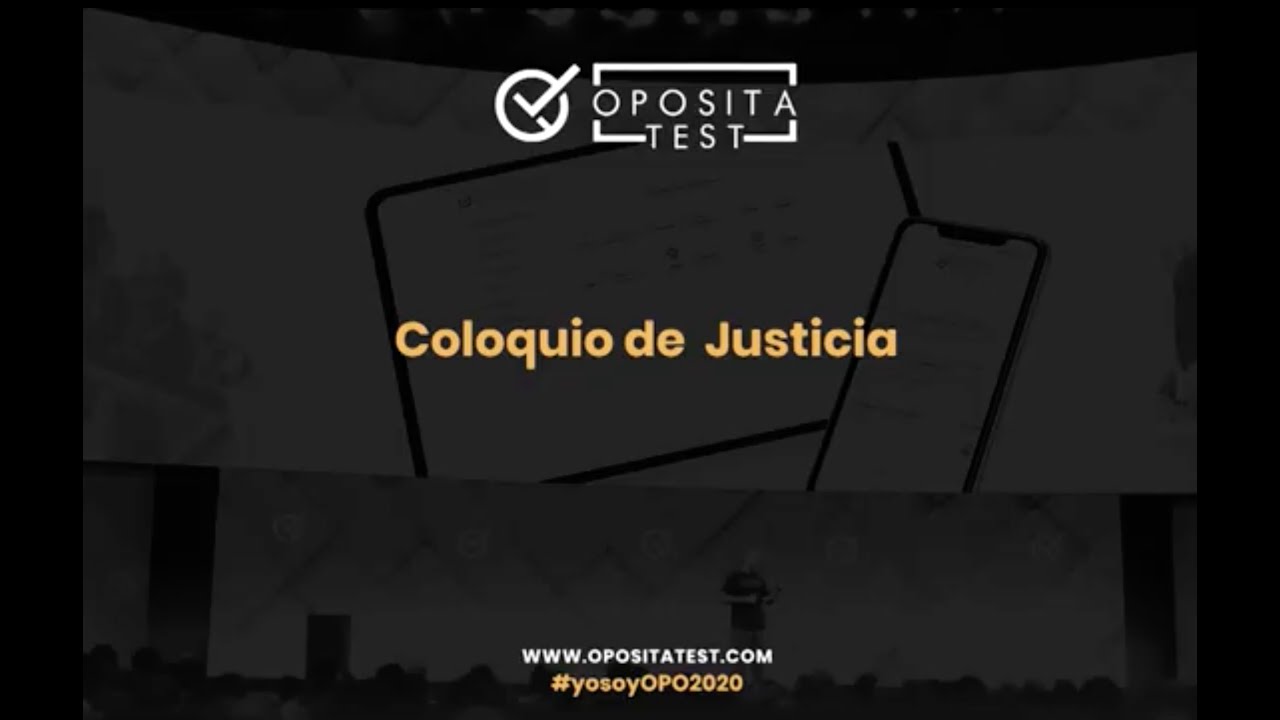 #yosoyOPO2020 🎬 Coloquio de Justicia
