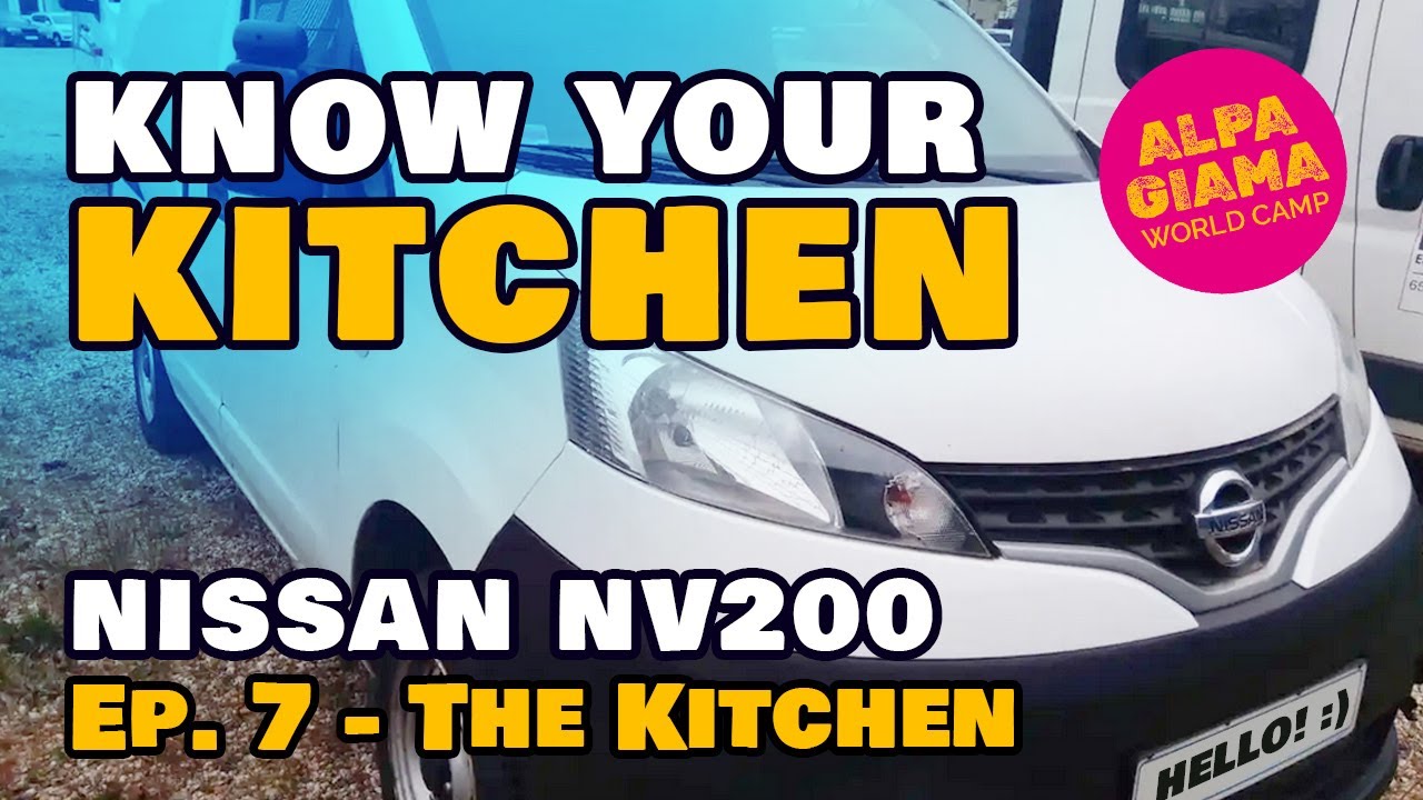 The Kitchen Built - Nissan NV200 Micro Camper Conversion