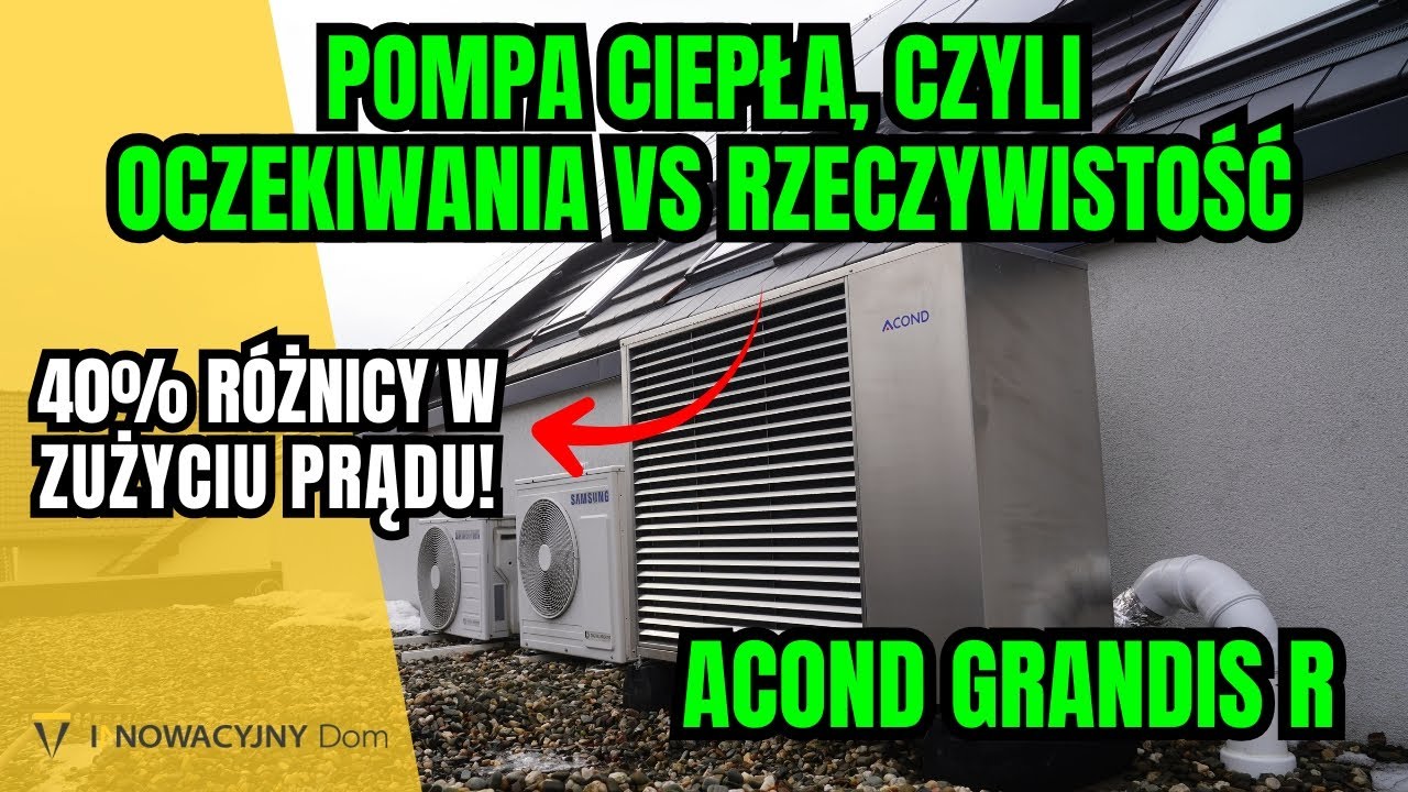 ZUŻYCIE JEST INNE NIŻ ZAKŁADAŁ! Pompa ACOND Grandis R z nietypowym montażem - rozmowa z właścicielem