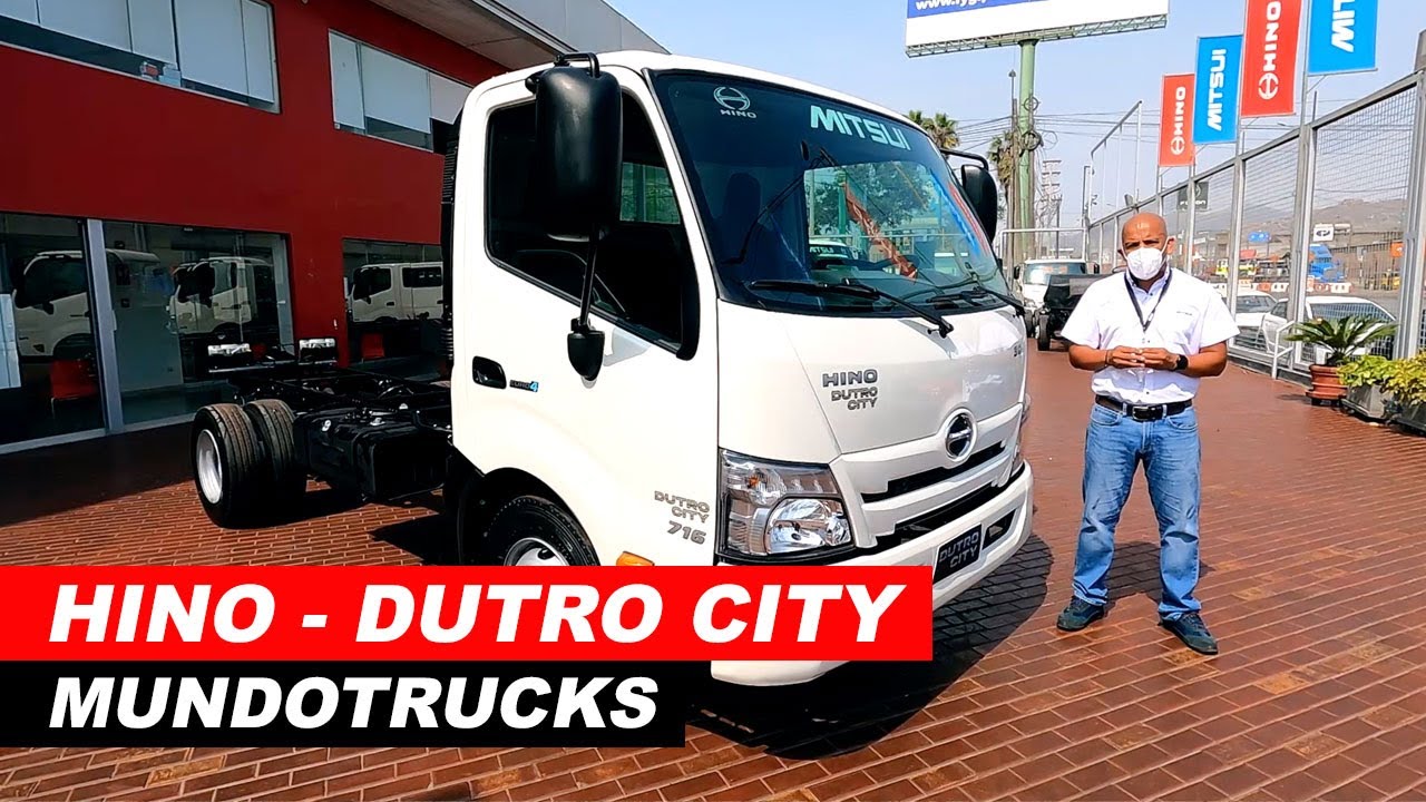 Hino Dutro City I Mitsui Hino presenta el camión Dutro City de 6.5 toneladas