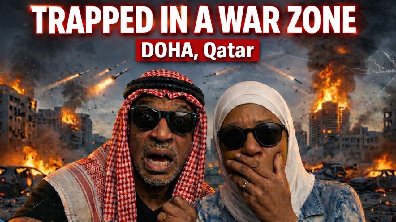 Trapped In a WAR ZONE | Day 2 in Doha, Qatar 🇶🇦 
