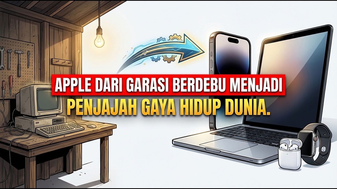 Perjalanan Apple: Dari Garasi Berdebu Hingga Penjajah Gaya Hidup Dunia.