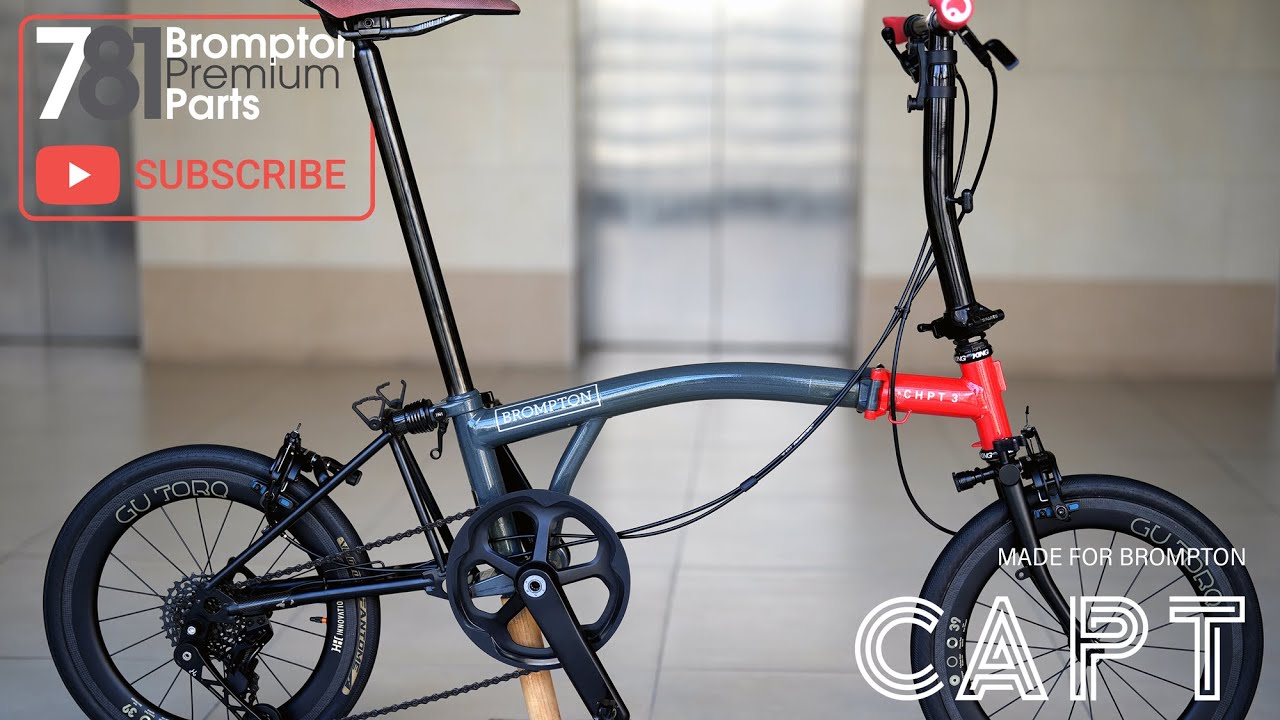 Brompton CHPT3 Reborn! Full H&H 7-Speed Conversion with H&H Gu Torq, H&H Brake Callipers & More!