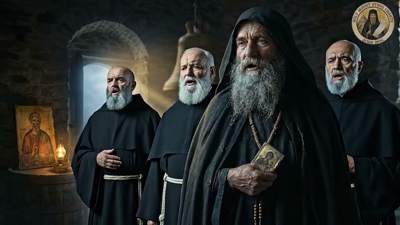 Ночное бдение на горе Афон: 3 часа священных песнопений — Слава Богу в вышних