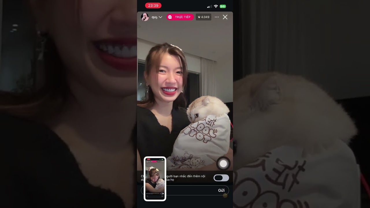 Livestream Đồng Ánh Quỳnh + Kim Tuyến vào sau