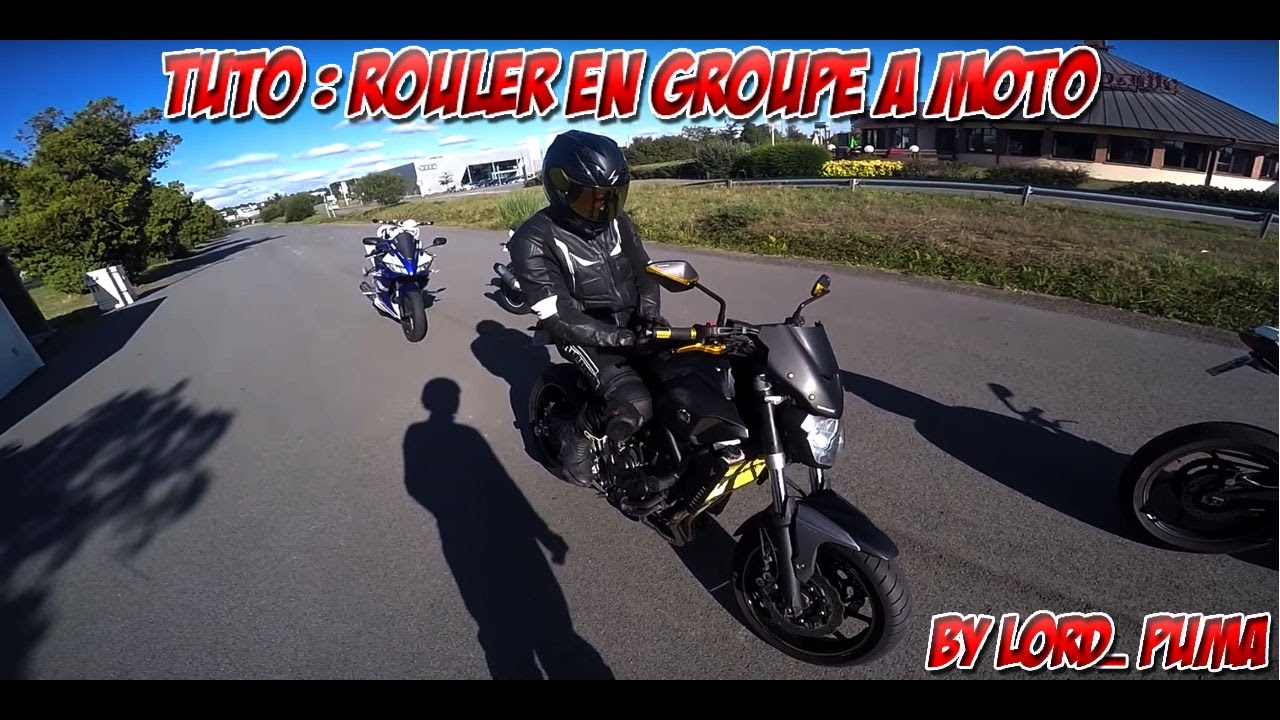 Tuto : Comment rouler en groupe à moto ?