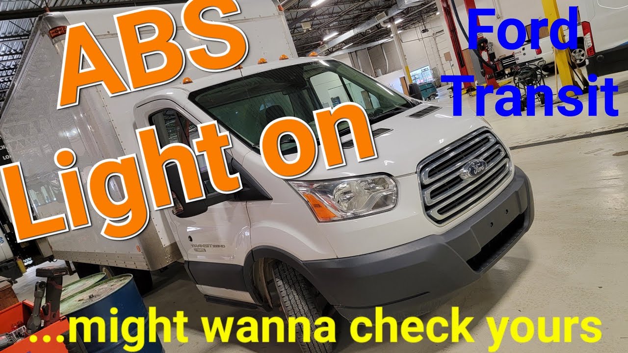 Popular Ford Transit ABS light wiring problem - WATCH this and FIX yours NOW! #abslighton