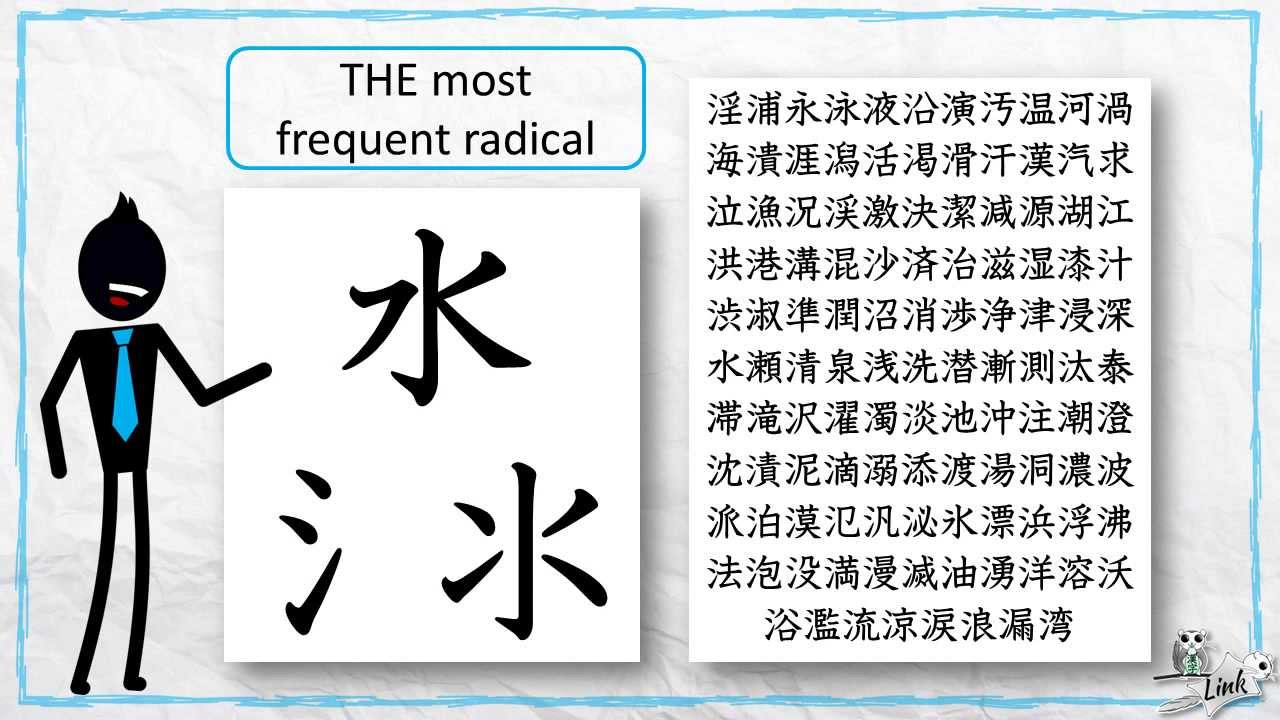 Japanese Kanji: Learn the most frequent radicals