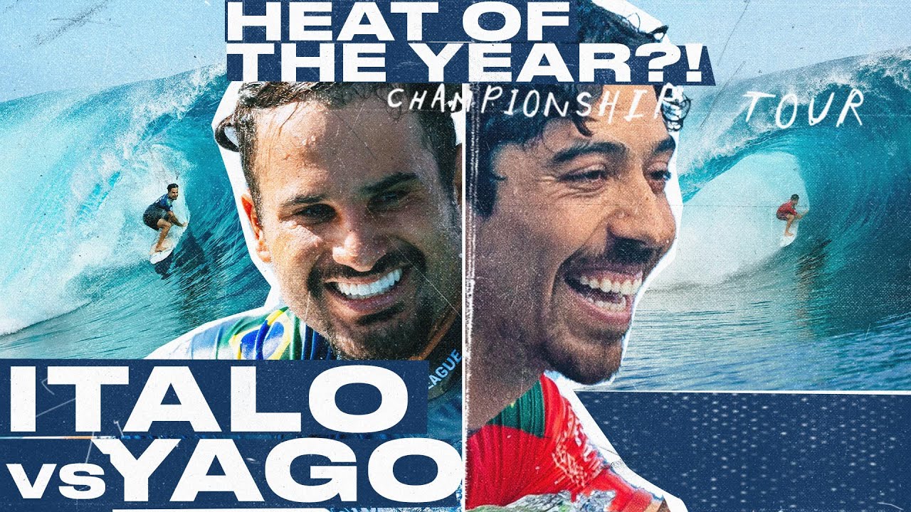 Italo Ferreira vs Yago Dora | SHISEIDO Tahiti Pro presented by Outerknown - Full Heat Replay