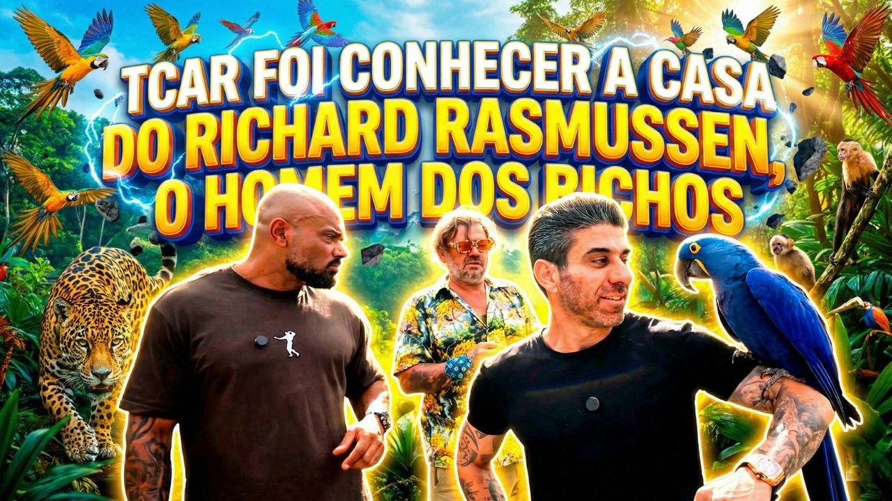 TCAR FOI À CASA DO RICHARD RASMUSSEN E NÃO ESPERAVA POR ISSO! #tcarimports #balestrin #animais