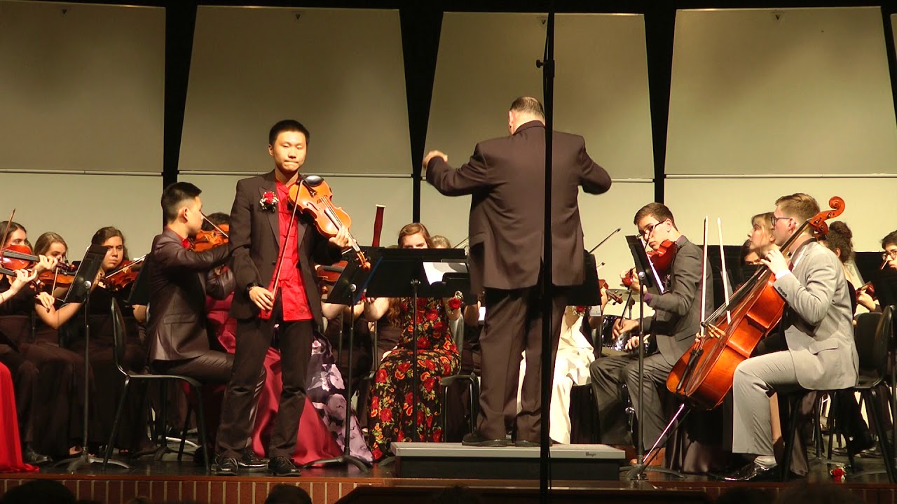 Spring 2018 LHS Full Orchestra - Violin Concerto no. 1, Andante