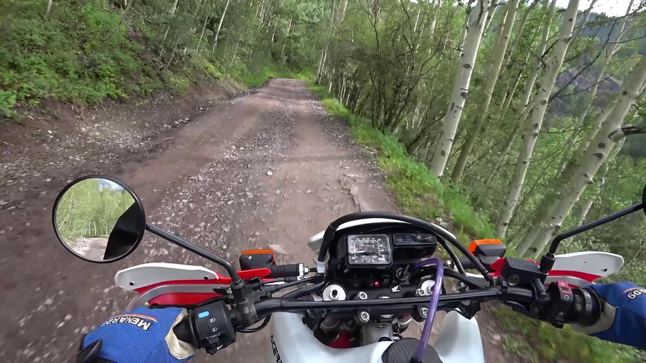 Imogene Pass, Full Length, Telluride to Ouray, XR650L