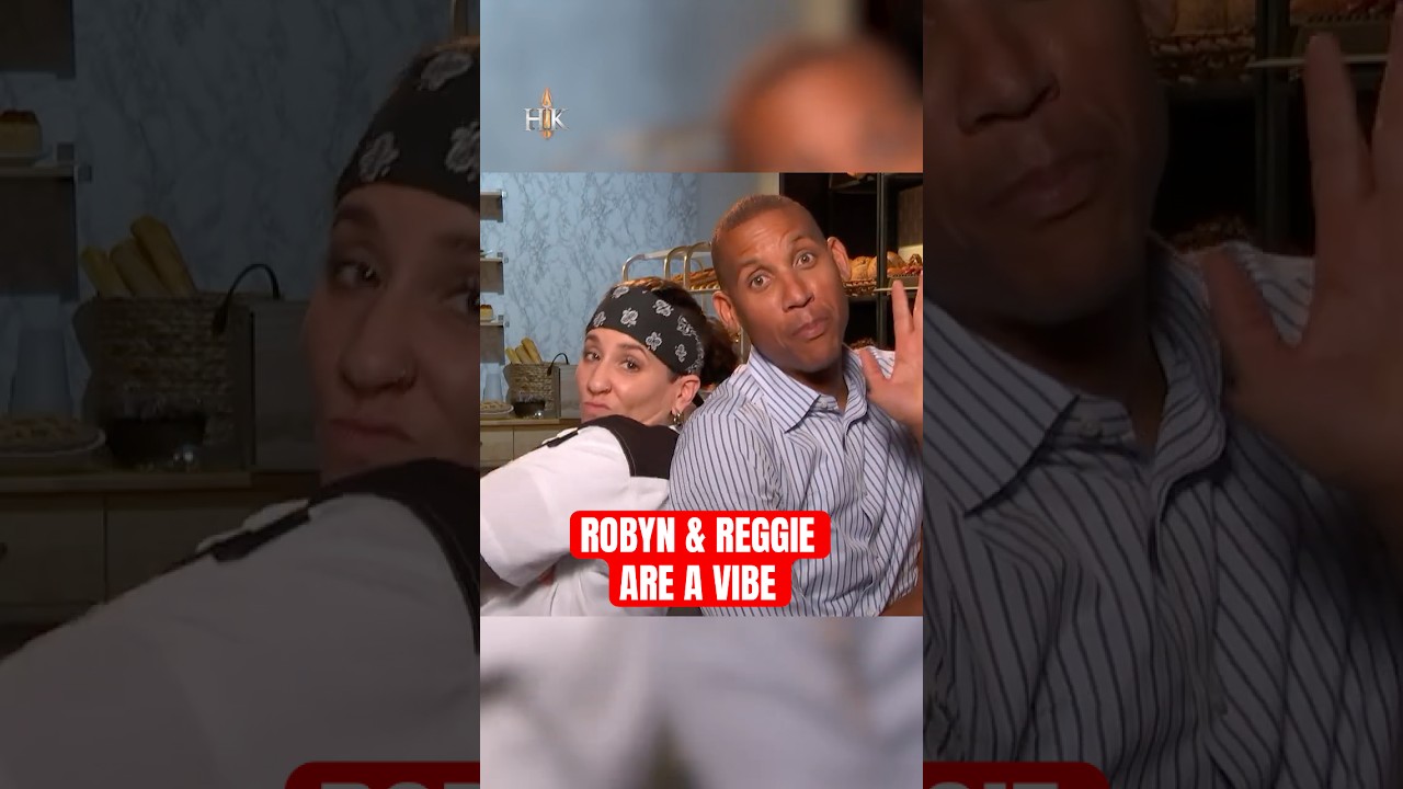 Robyn & #ReggieMiller Are a Vibe 🔥 #hellskitchen #gordonramsay