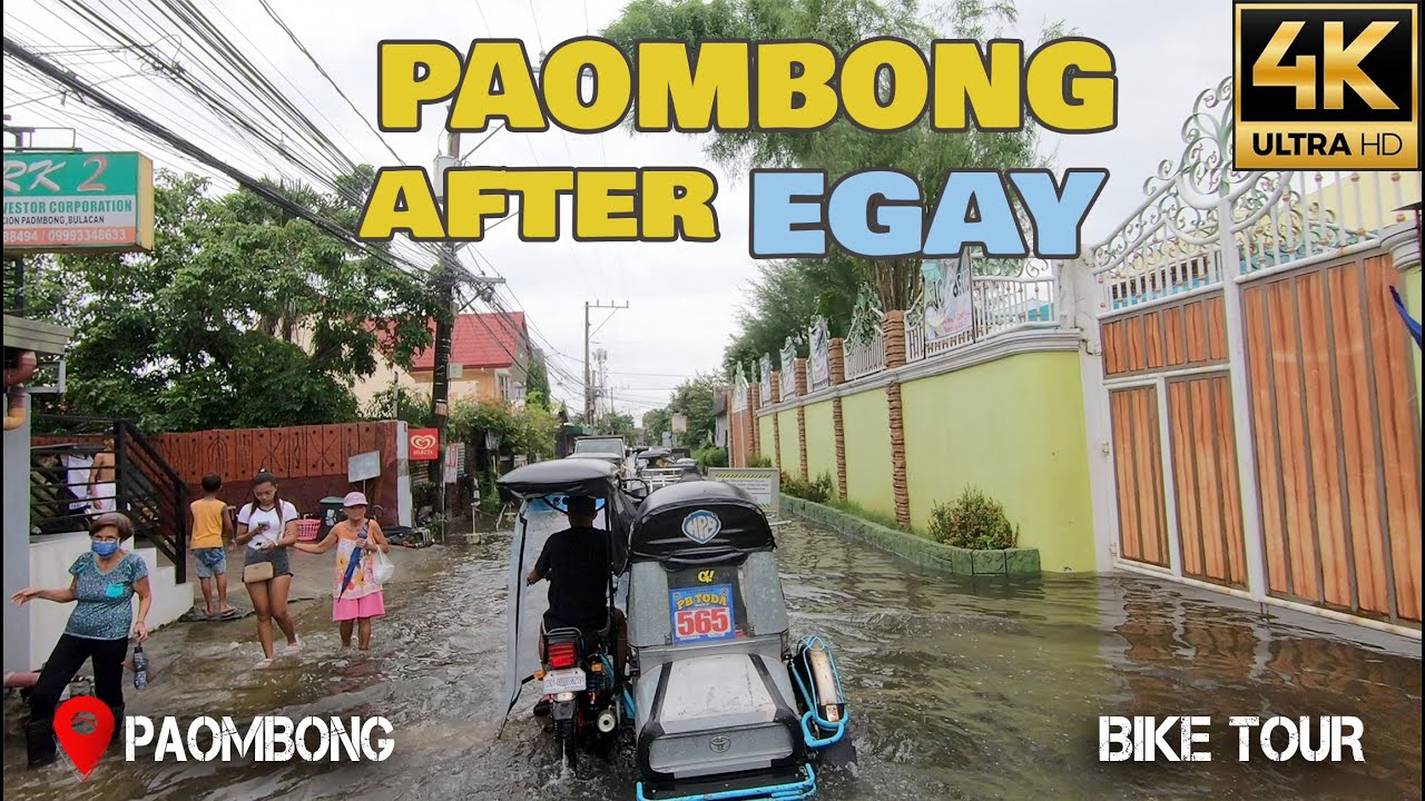 [4K] Paombong After Typhoon #egayph