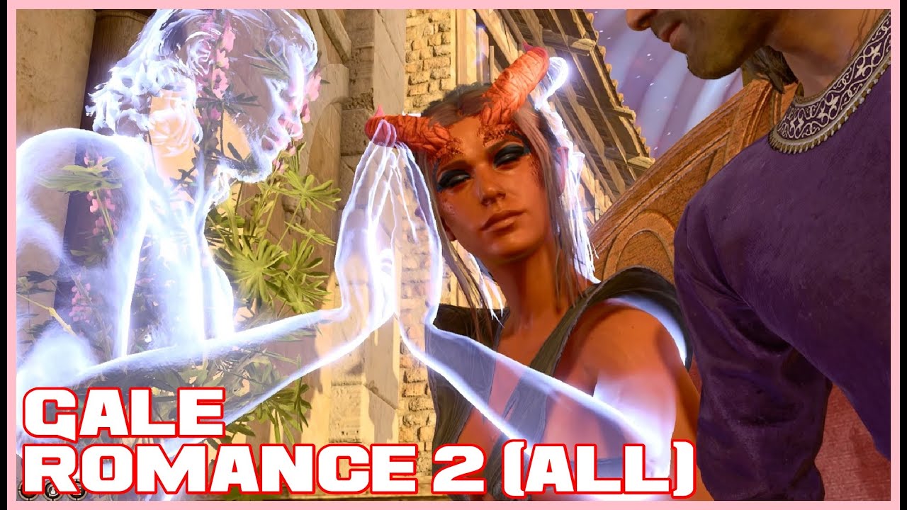 Gale Kiss & Romance Scene 2 (Bed + Astral) 🌹 | Baldur's Gate 3 (Act 2)