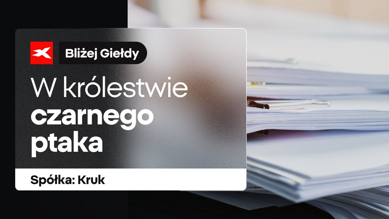 W królestwie czarnego ptaka: KRUK | Bliżej Giełdy, Przemek Staniszewski