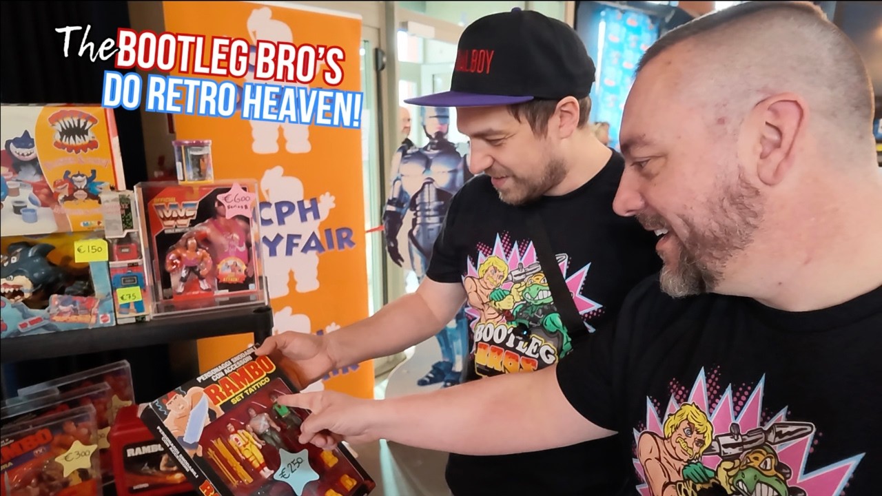 Bootleg Bros w retro raju w Diest w Belgii! Polowanie na zabawki z @PixelDanToyHunts