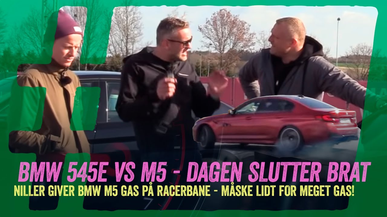 Ny BMW M5 får os smidt ud af racerbane!? Vi kører også 545e, hybridbil og fed cruiser med 6 cylindre