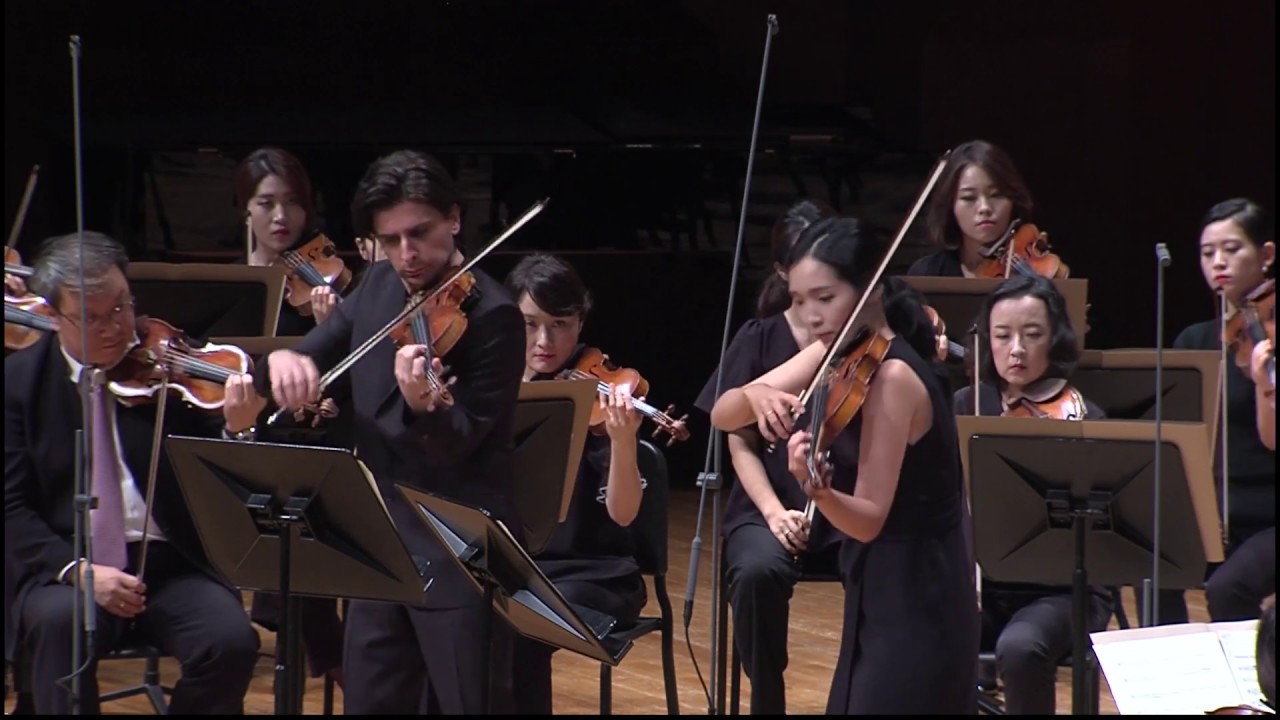 J.S Bach - Concerto for 2 Violins in D minor, BWV1043 by Ji-Yoon Park, Julien Szulman